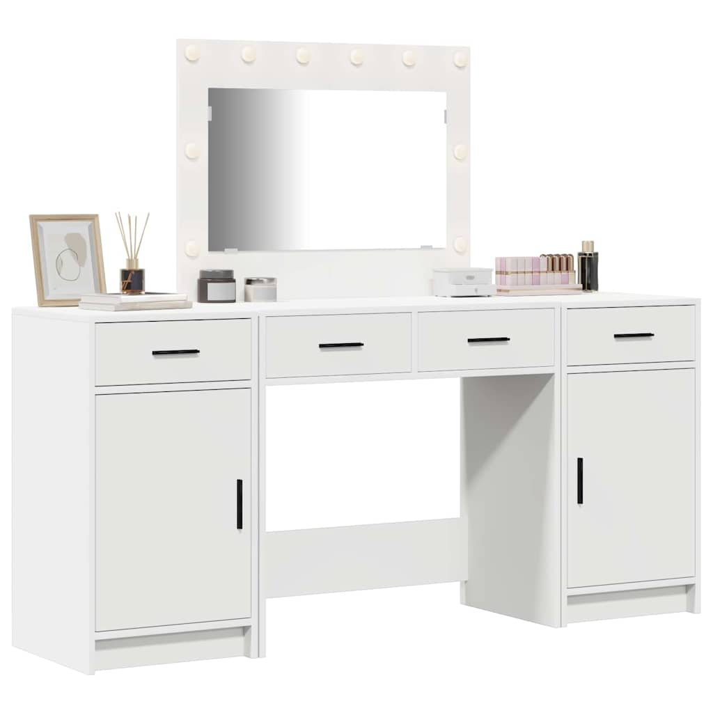 Dressing Table 3 Pcs 40 X 41 X 75 Cm Engineered Wood